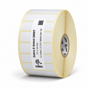 Zebra Z-Select 2000T | 57x19 mm | 12 rolls (3,315 labels per roll)