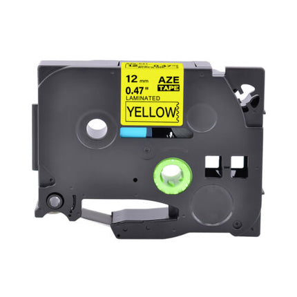 Brother compatible TZe-631 tape zwart op geel 12 mm x 8 m