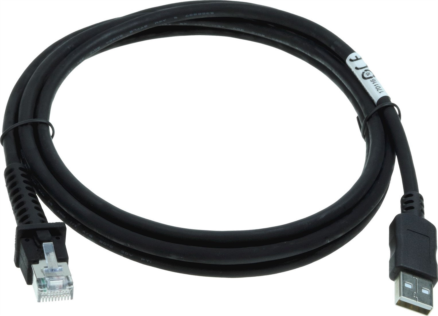 2-meter straight cable