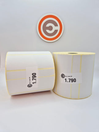Euro-Label 102 x 38mm - Vellum Euro-Labels 1.790 per rol