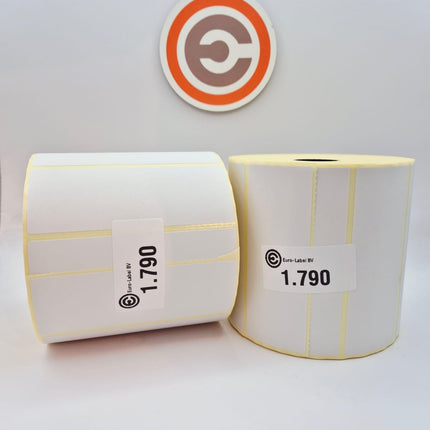 Euro-Label 102 x 38 mm Thermische Etiketten - 1790 per rol