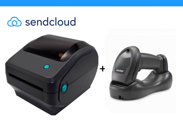 Select the number of shipping labels here / EL-1180 Label Printer with USB/Wi-Fi - €120.- / Zebra LI4278 wireless with Cradle - € 185,-
