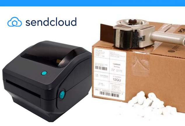 Select the number of shipping labels here / Choose your label printer here / Select your barcode scanner here