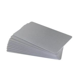 Ultracard PVC Card Metallic Zilver